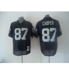 nfl oakland raiders 87 casper black throwback