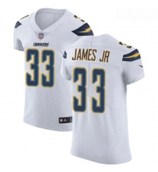 Chargers 33 Derwin James Jr White Men Stitched Football Vapor Untouchable Elite Jersey