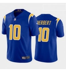 men justin herbert los angeles chargers royal alternate vapor limited jersey 