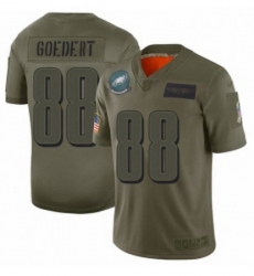 Men Philadelphia Eagles 88 Dallas Goedert Limited Camo 2019 Salute to Service Football Jersey