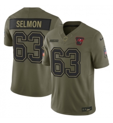 Men Tampa Bay Buccaneers 63 Lee Roy Selmon Olive 2025 F U S E  Salute to Service Limited Stitched Football Jersey Men Tampa Bay Buccaneers 63 Lee Roy Selmon Olive 2025 F U S E  Salute to Service Limited Stitched Football Jersey