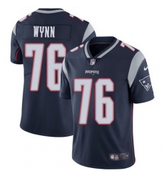 Nike Patriots #76 Isaiah Wynn Navy Blue Team Color Youth Stitched NFL Vapor Untouchable Limited Jersey