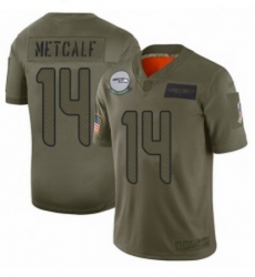 Youth Seattle Seahawks 14 DK Metcalf Limited Camo 2019 Salute to Service Football Jersey