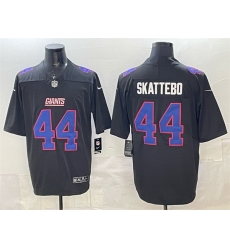 Men New York Giants 44 Cam Skattebo Black Fashion Vapor Untouchable Limited Stitched Football Jersey Men New York Giants 44 Cam Skattebo Black Fashion Vapor Untouchable Limited Stitched Football Jersey