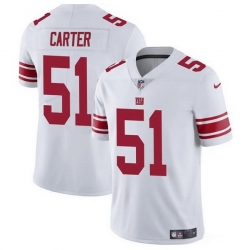 Men New York Giants 51 Abdul Carter White 2025 Vapor Untouchable Limited Stitched Jersey Men New York Giants 51 Abdul Carter White 2025 Vapor Untouchable Limited Stitched Jersey