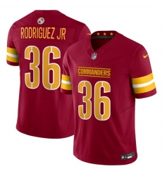 Men Washington Commanders 36 Chris Rodriguez Jr Burgundy 2025 Draft F U S E Vapor Limited Stitched Football Jersey Men Washington Commanders 36 Chris Rodriguez Jr Burgundy 2025 Draft F U S E Vapor Limited Stitched Football Jersey