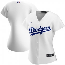 Los Angeles Dodgers Nike Women Home 2020 MLB Team Jersey White Los Angeles Dodgers Nike Women Home 2020 MLB Team Jersey White