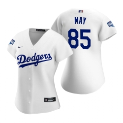 Women Los Angeles Dodgers 85 Dustin May White 2020 World Series Champions Replica Jersey Women Los Angeles Dodgers 85 Dustin May White 2020 World Series Champions Replica Jersey