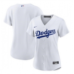 Women Los Angeles Dodgers Blank White Stitched Baseball Jersey  Run Small Women Los Angeles Dodgers Blank White Stitched Baseball Jersey  Run Small