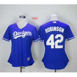 Womens Los Angeles Dodgers 42 Jackie Robinson Royal Blue Cool Base MLB Jersey Womens Los Angeles Dodgers 42 Jackie Robinson Royal Blue Cool Base MLB Jersey