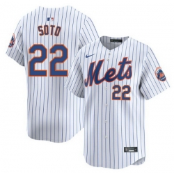 Men New York Mets Juan Soto #22 White Flex Base Stitched MLB Jersey