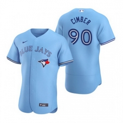 Mens Toronto Blue Jays #90 Adam Cimber Nike Powder Blue Alternate FlexBase Player Jersey