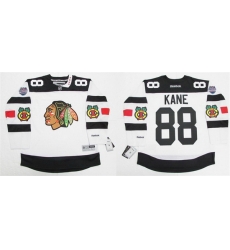 Men Chicago Blackhawks 88 Patrick Kane White 2016 Stitched Hockey Jersey