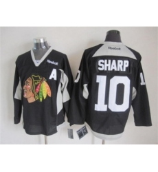 NHL Chicago Blackhawks #10 Patrick Sharp black jerseys