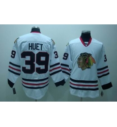 RBK Chicago Blackhawks #39 HUET jersey white