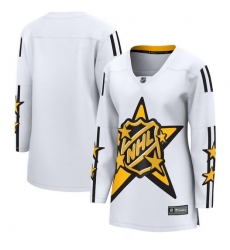 Women All Star Game 2024 White Breakaway Stitched Hockey Jersey