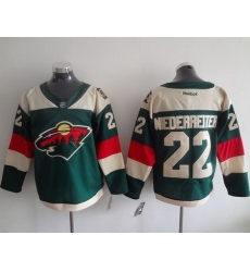 Wild #22 Nino Niederreiter Green 2016 Stadium Series Stitched NHL Jersey