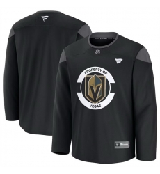 Men Vegas Golden Knights Black 2024 25 Team Practice Stitched Hockey Jersey