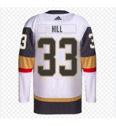 Vegas Golden Knights Adin Hill #33 White 2022-23 Home Stitched Jersey