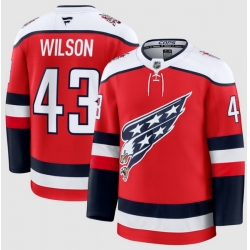 Men Washington Capitals 43 Tom Wilson Red 2025 26 Alternate Stitched Hockey Jersey Men Washington Capitals 43 Tom Wilson Red 2025 26 Alternate Stitched Hockey Jersey