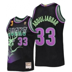 Men's Milwaukee Bucks Kareem Abdul-Jabbar Mitchell & Ness Jersey