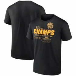 Men Denver Nuggets Black Champions T Shirt