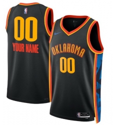 Men Women Youth Toddler OKLAHOMA CITY THUNDER Custom Nike NBA Stitched Jersey Black Men Women Youth Toddler OKLAHOMA CITY THUNDER Custom Nike NBA Stitched Jersey Black