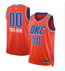 Men Women Youth Toddler OKLAHOMA CITY THUNDER Custom Nike NBA Stitched Jersey Orange Men Women Youth Toddler OKLAHOMA CITY THUNDER Custom Nike NBA Stitched Jersey Orange
