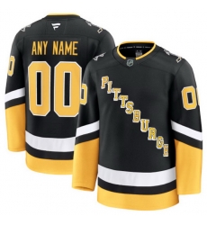 Men Women Youth Pittsburgh Penguins Fanatics Alternate Premium Custom Jersey Black