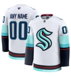 Men Women Youth Seattle Kraken Fanatics Away Premium Custom Jersey White Men Women Youth Seattle Kraken Fanatics Away Premium Custom Jersey White