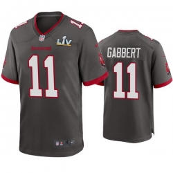 Men Blaine Gabbert Buccaneers Pewter Super Bowl Lv Game Jersey