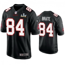 Men Cameron Brate Buccaneers Black Super Bowl Lv Game Fashion Jersey