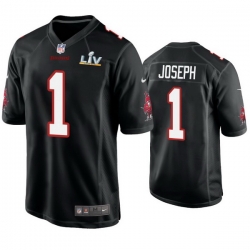 Men Greg Joseph Buccaneers Black Super Bowl Lv Game Fashion Jersey