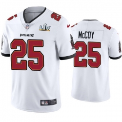 Men Lesean Mccoy Buccaneers White Super Bowl Lv Vapor Limited Jersey