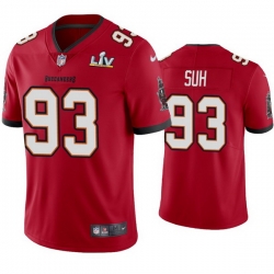 Men Ndamukong Suh Buccaneers Red Super Bowl Lv Vapor Limited Jersey