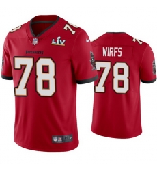 Men Tristan Wirfs Buccaneers Red Super Bowl Lv Vapor Limited Jersey