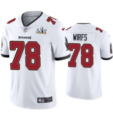 Men Tristan Wirfs Buccaneers White Super Bowl Lv Vapor Limited Jersey