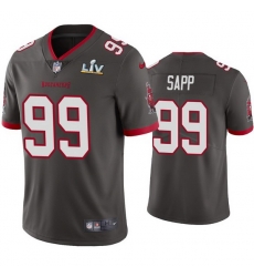 Men Warren Sapp Buccaneers Pewter Super Bowl Lv Vapor Limited Jersey