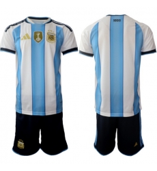 Argentina 2026 FIFA World Cup Soccer Jersey White BLANK