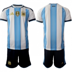 Argentina 2026 FIFA World Cup Soccer Jersey White BLANK