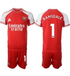 Men Arsenal 2026 Soccer Jerseys Red #1 RAMSDALE Men Arsenal 2026 Soccer Jerseys Red #1 RAMSDALE