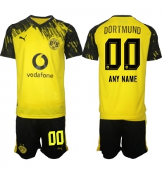 Men Borussia Dortmund 2026 Soccer Jerseys Yellow CUSTOM