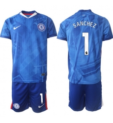 Men Chelsea 2026 Soccer Jerseys Blue #1 SANCHEZ Men Chelsea 2026 Soccer Jerseys Blue #1 SANCHEZ