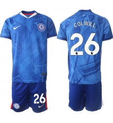 Men Chelsea 2026 Soccer Jerseys Blue #26 COLWILL Men Chelsea 2026 Soccer Jerseys Blue #26 COLWILL