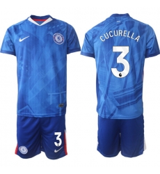 Men Chelsea 2026 Soccer Jerseys Blue #3 CUCURELLA Men Chelsea 2026 Soccer Jerseys Blue #3 CUCURELLA