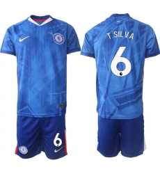 Men Chelsea 2026 Soccer Jerseys Blue #6 T.SILVA Men Chelsea 2026 Soccer Jerseys Blue #6 T.SILVA