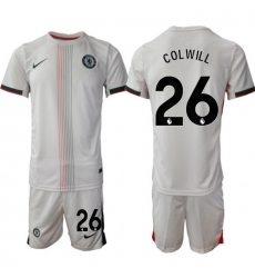 Men Chelsea 2026 Soccer Jerseys White #26 COLWILL Men Chelsea 2026 Soccer Jerseys White #26 COLWILL