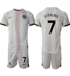 Men Chelsea 2026 Soccer Jerseys White #7 STERLING Men Chelsea 2026 Soccer Jerseys White #7 STERLING