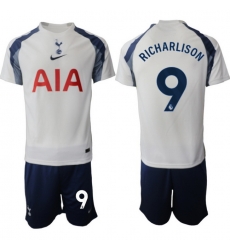 Men Tottenham Hotspur 2026 Soccer Jerseys White #9 RICHARLISON Men Tottenham Hotspur 2026 Soccer Jerseys White #9 RICHARLISON