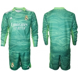 Men Real Madrid Long Sleeve Soccer Jerseys 549